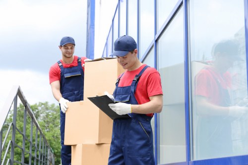 Customer booking a self storage unit and reviewing agreement terms
