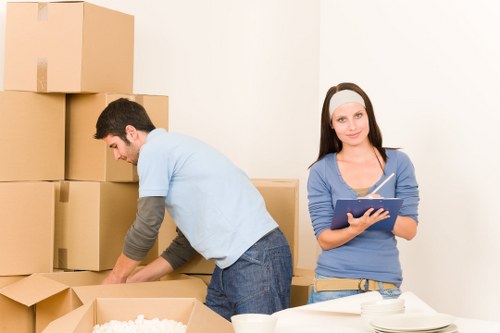 Kingston flat move with careful lifting and transport