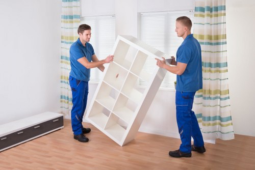 Professional movers handling a property relocation in Kingston